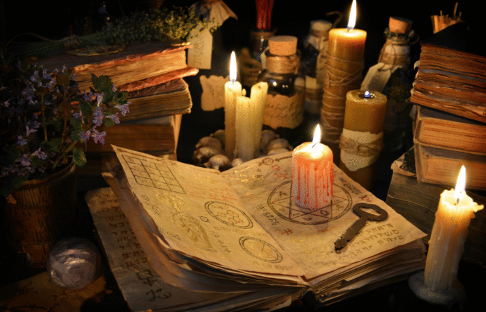 Livre des ombres & bougies