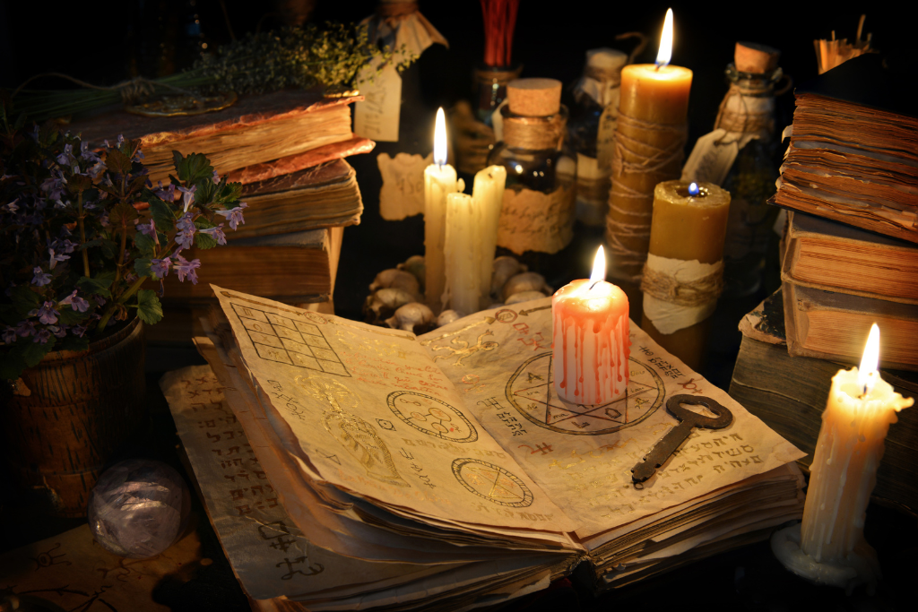 Livre des ombres & bougies